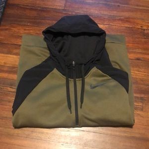 Men’s Nike 1/4 Zip Hoodie Dri-Fit Medium